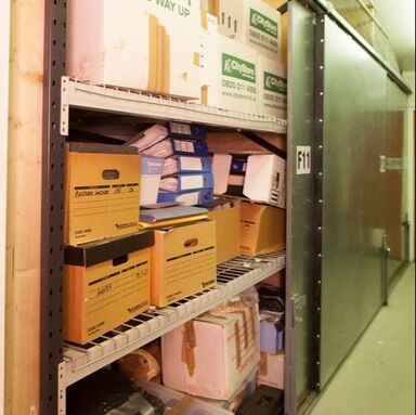 Shelved Archive Storage Unit near Petersfield