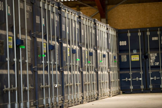Containerised storage units