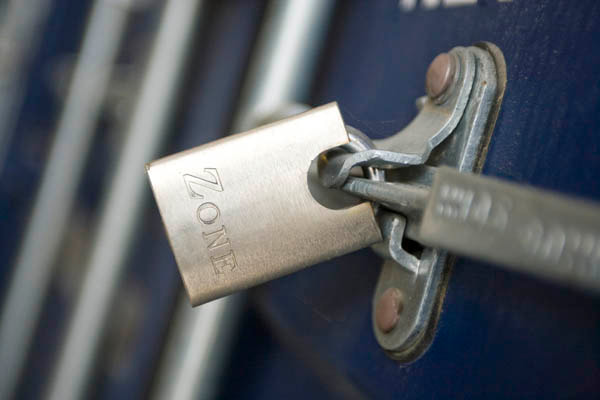 High security on small storage units